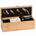 Bamboo Single Wine Box w/ Tools